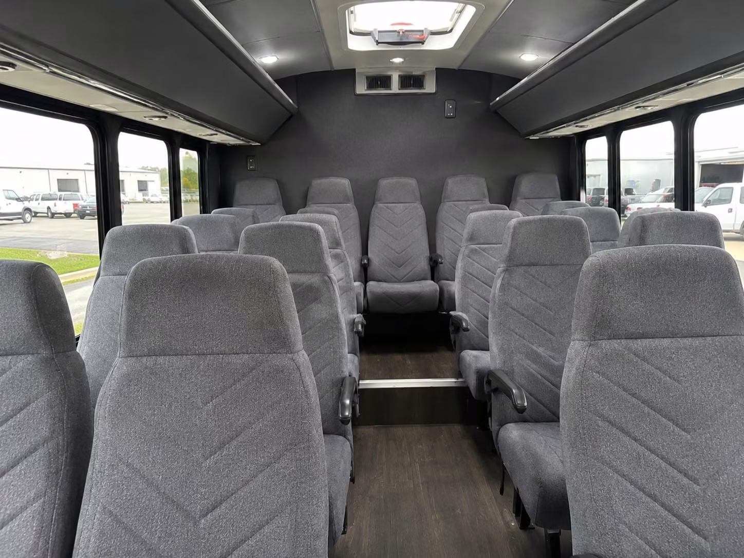 20 passenger minibus inside